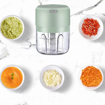 Hakmolen elektrische - USB oplaadbal - Mini Portable Chopper - 250ml