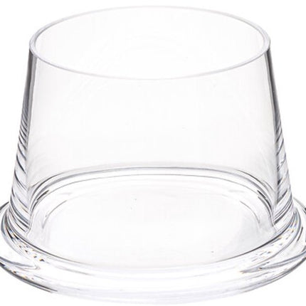Snoeppot - Voorraadpot - Snoepglas - Glazen Bewaarpot met Deksel - Voor Snoep, Koekjes, Chocolade & Kleine Etenswaren - Vaatwasserbestendig - 0.4 Liter - Ø12.5 x 12 cm - Transparant