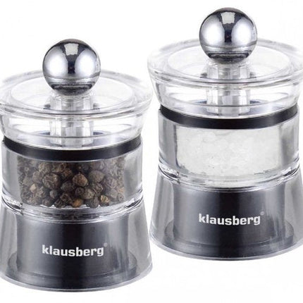 Klausberg - Peper- en Zoutmolenset - 6 cm - Keramisch Mechanisme
