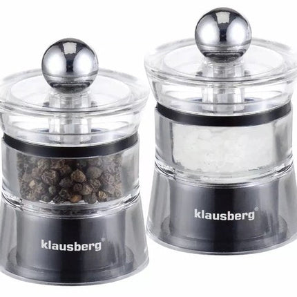 Klausberg - Peper- en Zoutmolenset - 6 cm - Keramisch Mechanisme