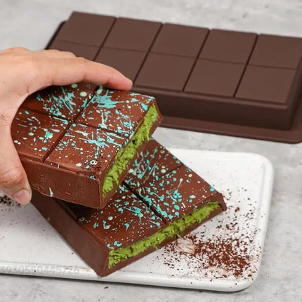 2 stuks extra grote siliconen chocolade mal voor het maken van dubai chocolade