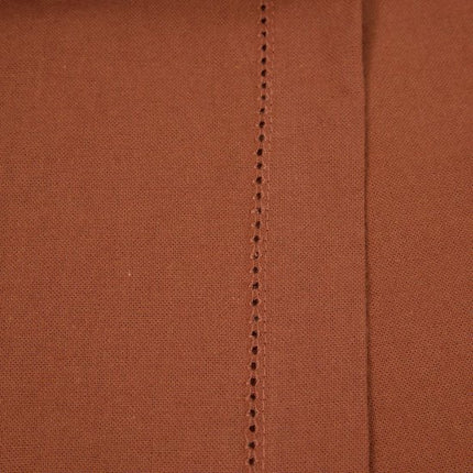 Atmosphera Tafelkleed - terracotta - katoen - 240 x 140 cm - rechthoek - tafellaken