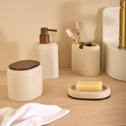 5Five Argiléo Zeepbakje - 13x10x3cm - Beige