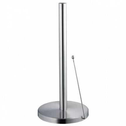 Kinghoff 3920 - RVS Keukenrolhouder met Rem - Roestvrij Staal - Moderne Keukenaccessoire - 15 x 33 cm