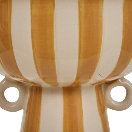 Chéri Geurkaars Pot - Scented Candle 1 Lont Luxe Decoratie Kaars 25u Brandtijd - Bloemige & Kruidige Geurkaars Woonkamer Sfeerkaars - Decoratieve Kaars in Pot Gift Idea - Keramische - 310g - Geel