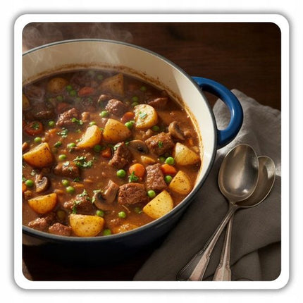 Hage - Braadpan - Geëmailleerde Gietijzeren Braadpan - Casserole - Geschikt voor Inductie, Gas & Oven - Inclusief Pannenonderzetter & Handgreepbeschermers - 3 Liter - Ø22 x 9.5 cm - Blauw