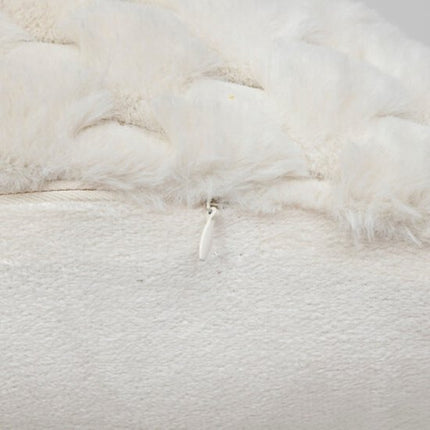 Adriel Sierkussen - Set van 2 - Luxe Zachte Kussens met Tie-Dye Effect - Afneembare Hoes en Vulling - Polyester - 38 x 58 cm - Beige