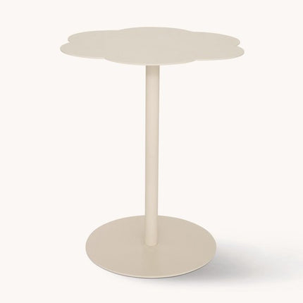 Atmosphera Fiora Bijzettafel - Ø43xH51cm - Ivoor