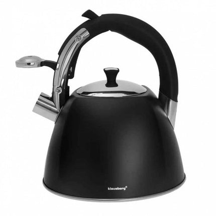 Klausberg KB-7194  fluitketel - 3L - rvs - alle warmtebronnen