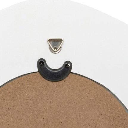 Wandspiegels - Badkamerspiegels - Set van 3 - Ronde Wandspiegels - MDF Decoratieve Spiegels - Moderne Wanddecoratie voor Woonkamer, Hal, Slaapkamer & Badkamer - Ø25 cm - Wit