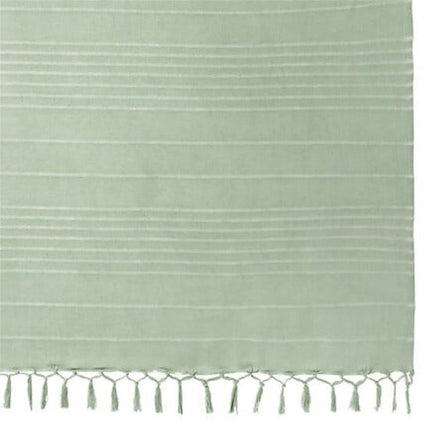 Atmosphera - Plaid Anjali Terracotta - 160 x 220 cm Met Franjes - Rayon