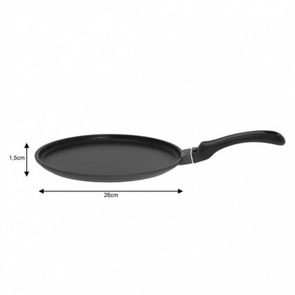 Kinghoff pannenkoekenpan KH-3861 - Ø26 x 1,7 cm