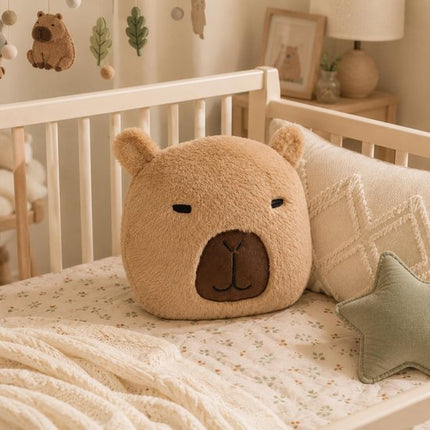 Atmosphera Kids Sierkussen Capybara - Ø30xH11cm - Bruin