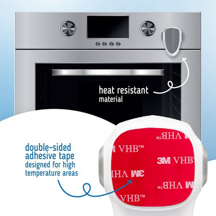 SIPO kinderveiligheidsslotenset 13-delig: ovenslot, 10 kastsloten en 2 deurstoppers, wit