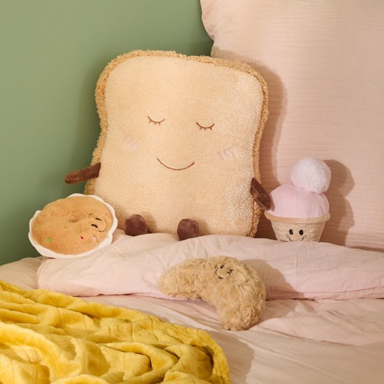 Atmosphera Kids Sierkussen Fraci Toast - 30x35cm - Beige
