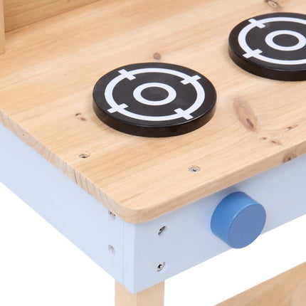 Atmosphera Kids Houten Keuken - Volledig uitgerust houten keukenimitatiespel - Met accessoires