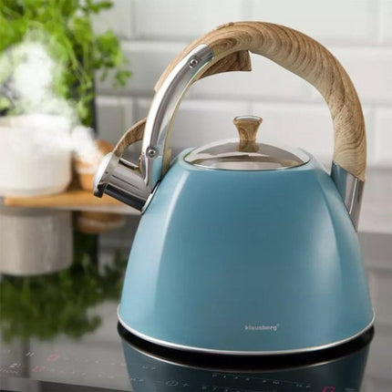 Klausberg KB-7499 fluitketel - 3L - rvs - alle warmtebronnen