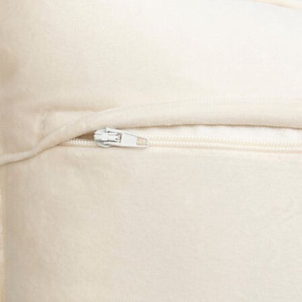 Bankkussen - Sierkussen - Decoratief Kussen - Lendekussen Woonkamer - Rechthoekig - Polyester - 30x50 cm - Ivory