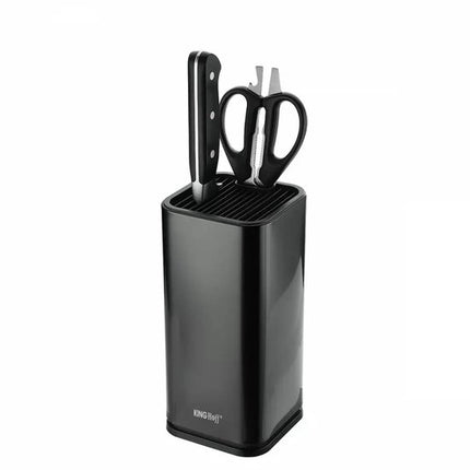 Kinghoff KH-1656 - Mesblok - Staal - Zwarte Kleur - Modern Ontwerp