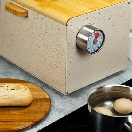 Kinghoff - Magnetische Keuken Timer - Mechanisch - RVS