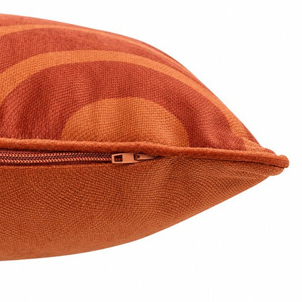 Kussen - Bedkussen - Decoratief Kussen - Sierkussen Set van 2 - Fluweelzachte Polyester Bekleding - Afneembare Hoes - Rits - Wasbaar - Binnengebruik - Voor Bed, Bank en Fauteuil - 30 x 50 cm - Terracotta