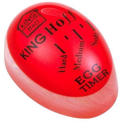 Kinghoff KH-1015 - Eivormige Timer - Voor Eieren - Kleurveranderend
