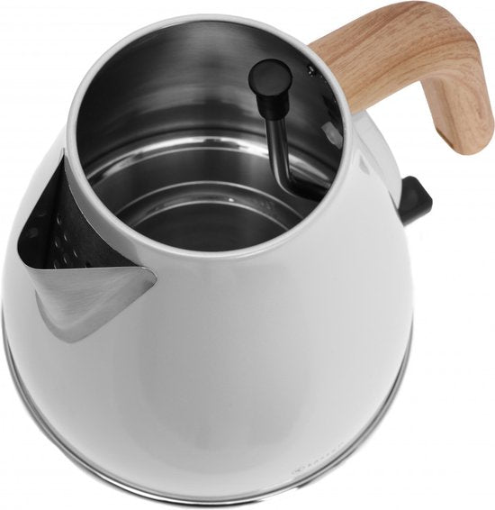 Kassel 93233 - Retro Waterkoker - 1,7L - RVS - Pearl