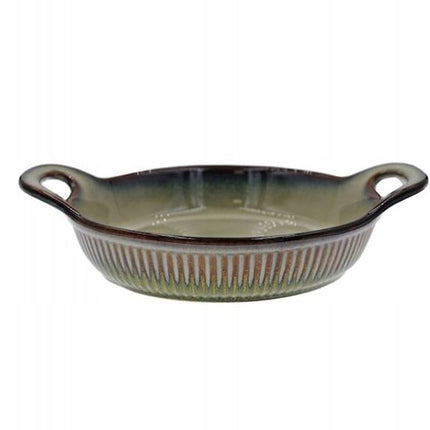 Keramische Ovenschaal OMBRES 27cm met Handvatten - Mix van 4 Kleuren