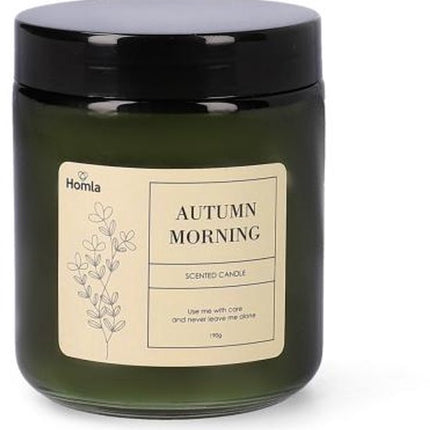Homla Tofu geurkaars set van 2, Opium Black & Autumn Morning, 190 g per stuk