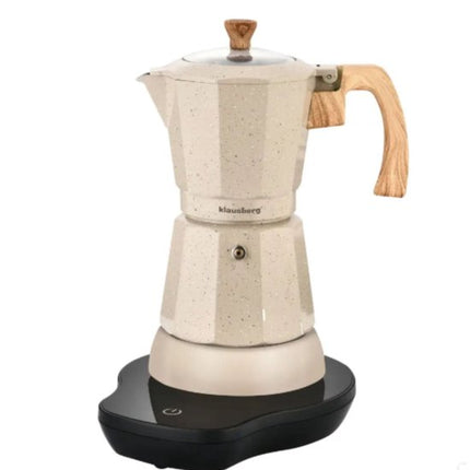 Klausberg Espresso Koffiemaker 300 ml – 500 W – KB-7999 Beige