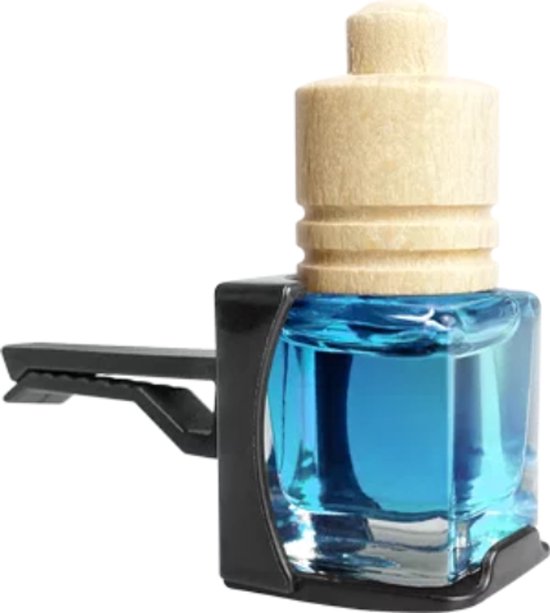Elix - Clip-It Fresh Autoparfum - Auto Luchtverfrisser - Clip Vent - Air Freshener Ventilatierooster - Geur Clip met Essentiële Oliën - Langdurige Geur tot 45 Dagen - 5ml - New Car