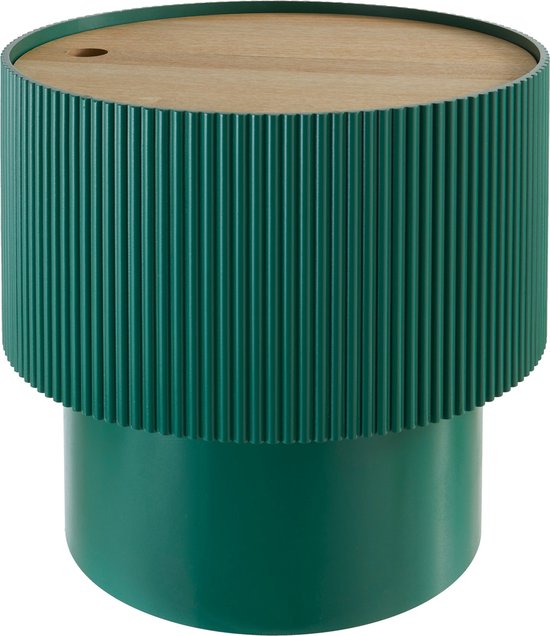 Atmosphera Salontafel - Bijzettafel - Ø39xH35cm - Groen