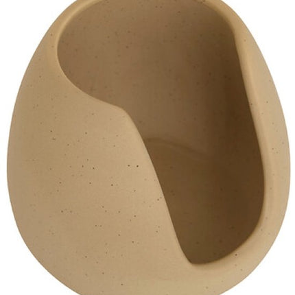 Wonja Oliebrander - Aromabrander - Set van 2 - Keramiek - Geurbrander met Theelicht - Wax Melt Brander Woondecoratie - ca. 9.3 x 7.2 x 11 cm - Beige