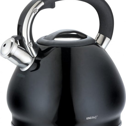 Kinghoff Fluitketel zwart