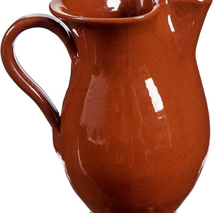 La Dehesa schenkkan van vuurvaste klei, 0,5 liter, terracotta