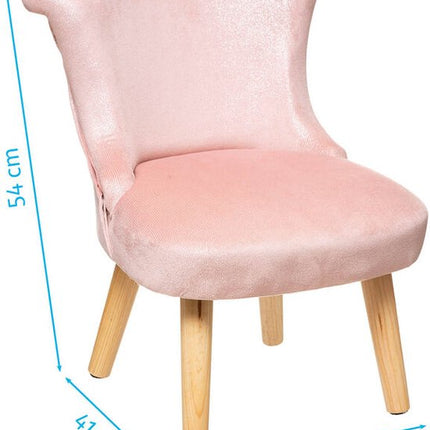 Kinderstoel 41 x 41 x 54 cm roze roze