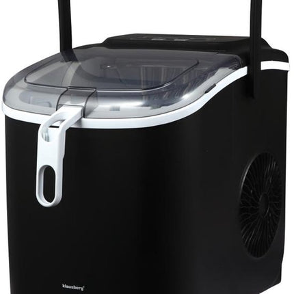 KLAUSBERG KB-7882 Automatische IJsblokjesmaker – 12 kg/dag, 7-12 min Snel, 1.2L Tank, LED Display, Zelfreinigend