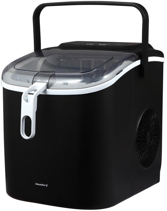 KLAUSBERG KB-7882 Automatische IJsblokjesmaker – 12 kg/dag, 7-12 min Snel, 1.2L Tank, LED Display, Zelfreinigend