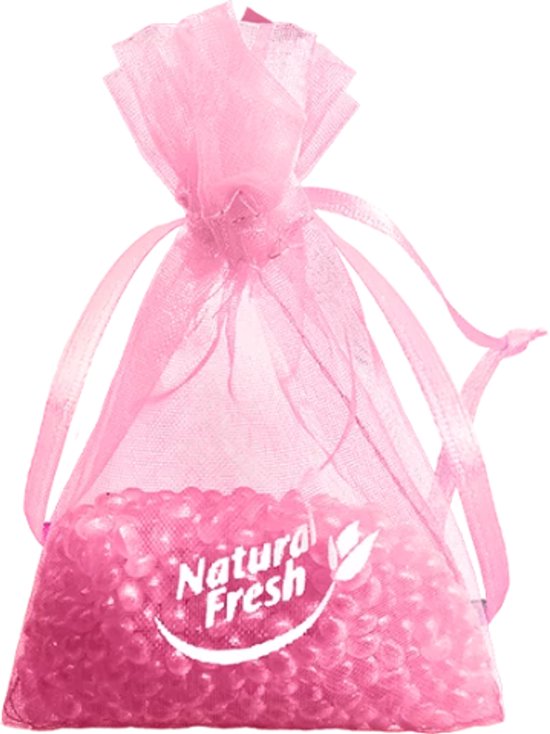Elix - Fresh Bag Geurzak Parels Granulaat - Air Freshener Mannengeur - Luchtverfrisser Auto - Langdurige Geur - voor Auto, Kast & Kamer - Bubble Gum