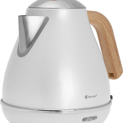 Kassel 93233 - Retro Waterkoker - 1,7L - RVS - Pearl