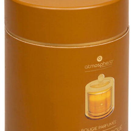 Atmosphera – Geurkaars Spicy Vanilla in Glas – Met Cloche – 240 g