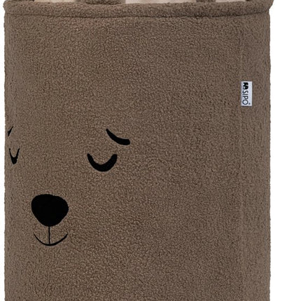 Sipo Opbergmand XL met trekkoord 43 liter 35 x 35 x 45 cm bruin