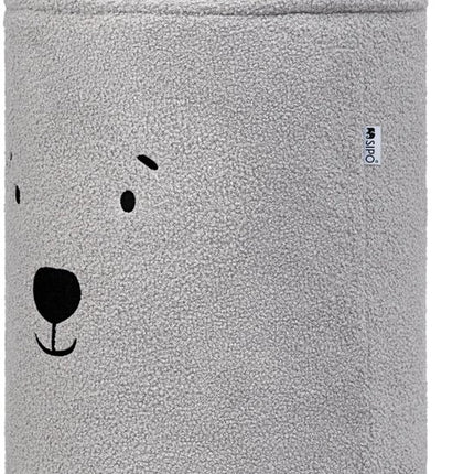 Sipo Opbergmand XL met trekkoord 43 liter 35 x 35 x 45 cm grijs