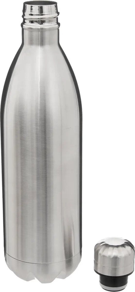 RVS drinkfles 1000 ml - waterfles - thermosfles - Met dubbele wand - Thermosbeker Koffie, Thee en Koele dranken - Travel Mug