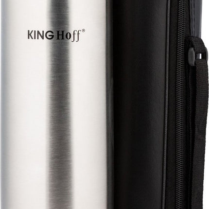Kinghoff 4051 - Thermosfles 0,33L - RVS - Grijs