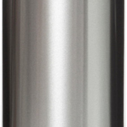 5Five Prullenbak/pedaalemmer Delta - zilver - metaal - 30 liter - 39 x 33 x 62 cm - keuken