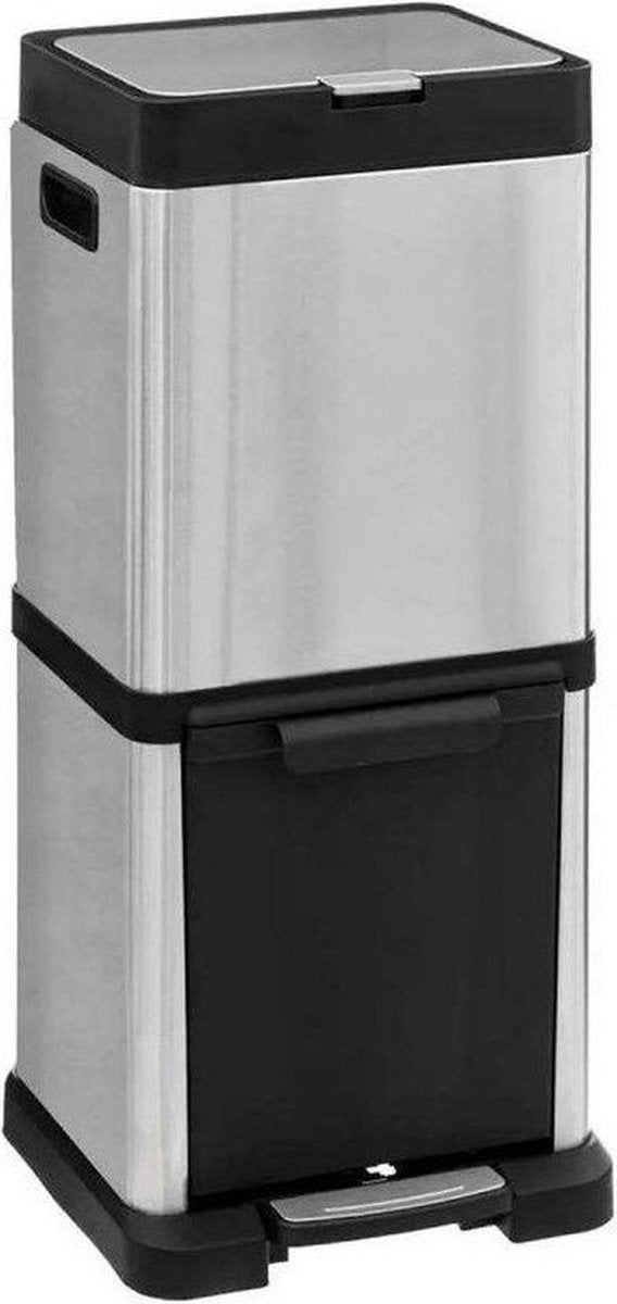 5Five Afvalscheidingsprullenbak pedaalemmer - 20L + 14L