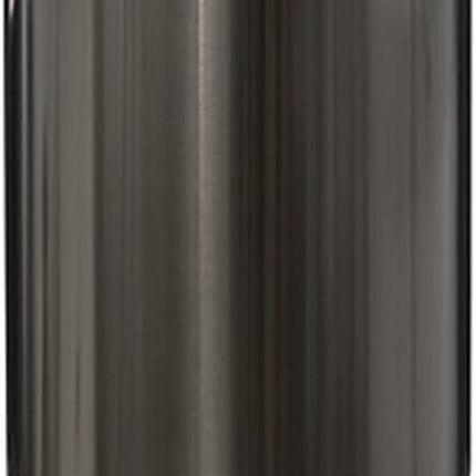 5Five Prullenbak/pedaalemmer Delta - titanium - metaal - 30 liter - 39 x 33 x 62 cm - keuken afvalbak