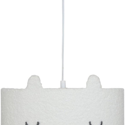 Atmosphera Kids kinderlamp/Hanglamp Teddy - Ø28cm - Wit