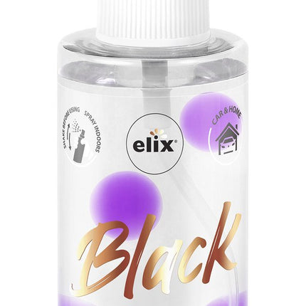 Elix - Jelly Pearls Luchtverfrisser Spray - Auto Luchtverfrisser Compact - Interieur Parfum - voor Kamer & Auto Geur Spray - 75ml - Black